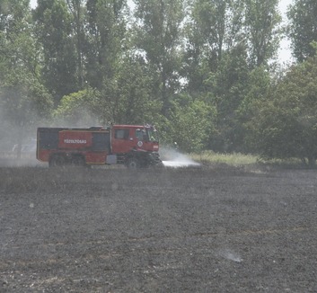 Eloltották a tüzet a Hortobágyi Nemzeti Park területén - illusztráció