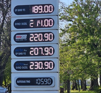 Május 8-ig maradnak az alacsonyabb üzemanyag-jövedéki adók Szerbiában - illusztráció