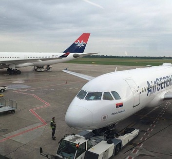 Több mint kétmillió utast szállított eddig idén az Air Serbia - illusztráció