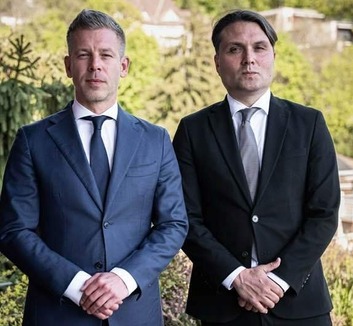 Magyar Péter fogadta a felvidéki Magyar Szövetség elnökét - illusztráció