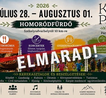 Elmarad a székelyföldi Homoródfürdőre meghirdetett Közösségi Párbeszéd Tábor - illusztráció