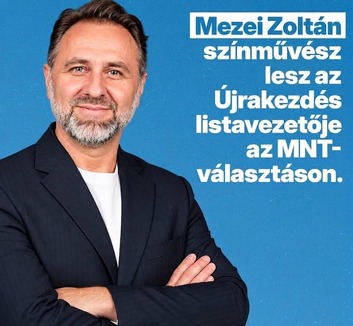 Mezei Zoltán a Vajdasági Magyar Újrakezdés listavezetője az MNT-választáson - illusztráció