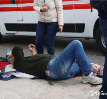 Oroszország rakétacsapást mért a kelet-ukrajnai Dnyipróra, többen meghaltak, sokan megsebesültek - illusztráció