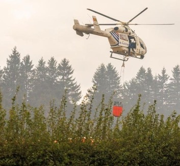 Mezőgazdasági gép okozhatta az erdőtüzet Belgiumban - illusztráció