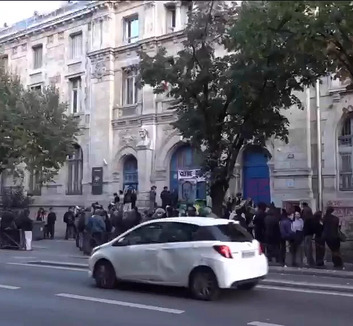Az egyetemek is csatlakoztak a francia középiskolások tüntetéseihez - illusztráció