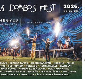 Irodalom, közélet, kiállítások és világzene az idei Dombos Festen - illusztráció