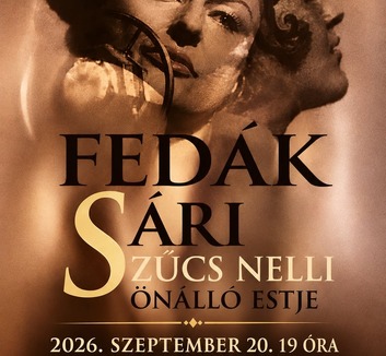 Szűcs Nelli Fedák Sári-estje Zentán - illusztráció
