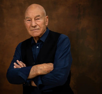 Meghalt Patrick Stewart - illusztráció