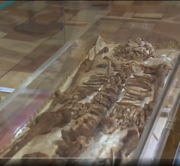 Szent Ferenc csontjait visszahelyezték Assisi bazilikájának kriptájába - illusztráció