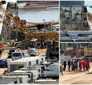 Belgrád: Egy személy meghalt, három megsérült, amikor összeomlott egy daru - illusztráció