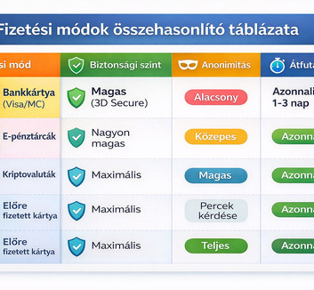 Biztonságos kaszinó fizetés: Így védd meg az adataidat - illusztráció