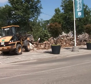 Tíz éve rombolták le a belgrádi Savamalát – jogilag azóta sem minősítették az esetet - illusztráció