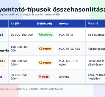 3D nyomtatás otthon: Így vágj bele sikeresen - illusztráció