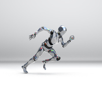 Kínai humanoid robot állított fel új világcsúcsot 100 méteren - illusztráció