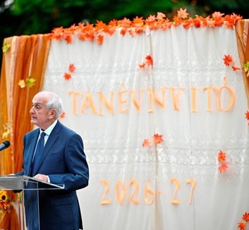Baka András tanévkezdéskor: Az oktatás szellemisége megalapozza a nemzet jövőjét - illusztráció