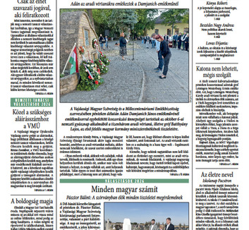 A Magyar Szó október 3-4-ei számából: Nem szakma, hanem hivatás - illusztráció