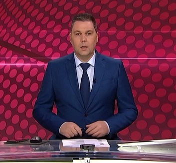 Bombariadó miatt húsz percet késett az RTS esti híradója - illusztráció
