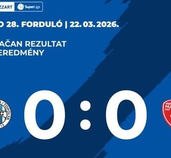 Döntetlen játszott a TSC a kragujevaci Radnički ellen - illusztráció