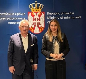 Dubravka Đedović Handanović és Hernádi Zsolt Belgrádban tárgyaltak a NIS átvételéről - illusztráció