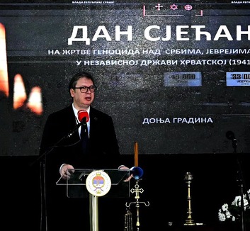 A jasenovaci áldozatokra emlékeztek Donja Gradinában - illusztráció