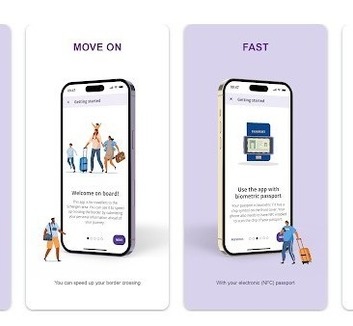 Az EU új mobiltelefonos alkalmazással gyorsítaná a határátlépést - illusztráció