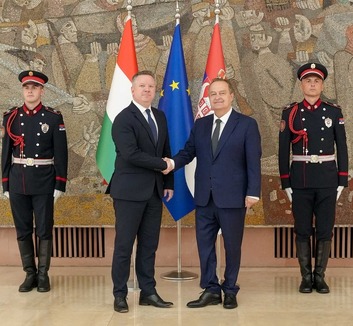 Pósfai Gábor Belgrádban tárgyalt Ivica Dačićtyal - illusztráció