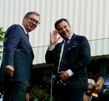 Vučić Salvinivel tárgyalt a szerb–olasz együttműködésről - illusztráció