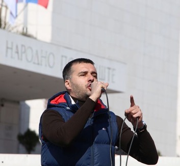 Manojlović: Valjevo történetének egyik legnagyobb tüntetése volt a pénteki - illusztráció