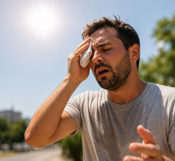 Hőstressz és hőguta: Mikor kell orvoshoz fordulni? - illusztráció