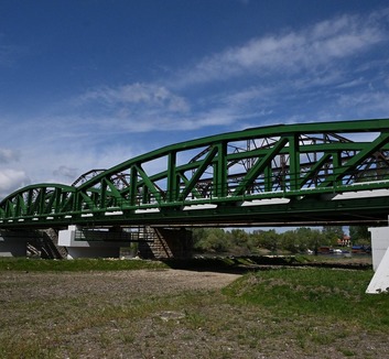 Újraindult a vasúti forgalom a Temesen átívelő új hídon Tamáslakánál - illusztráció