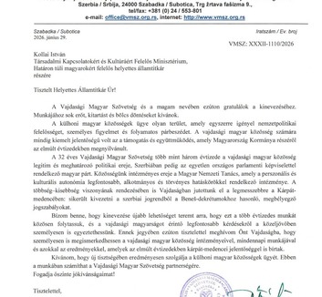 A VMSZ elnöke gratulált Kollai István kinevezéséhez - illusztráció