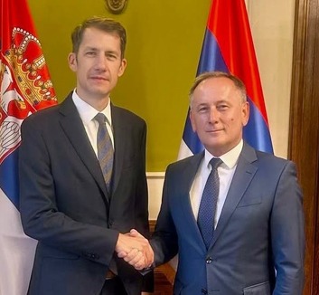 Búcsúlátogatáson járt Pásztor Bálintnál Magyar József - illusztráció